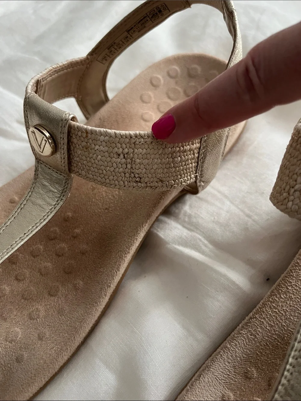 Vionic Brea Sandal Size 8W